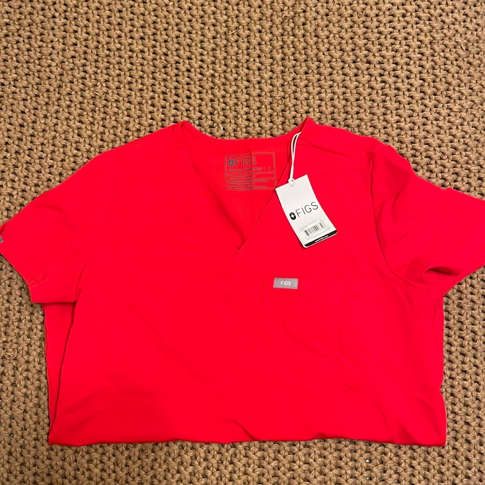 Figs one pocket scrub top